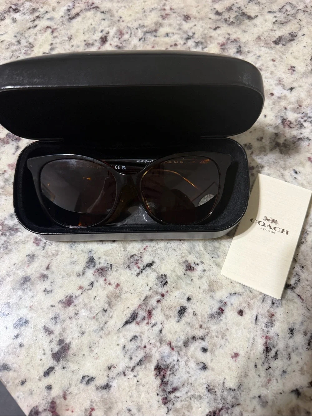 Coach Tortoise Shell Sunglasses